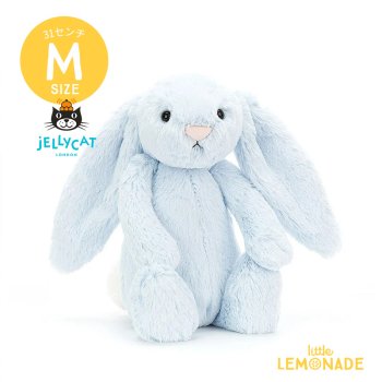 Jellycat ꡼åȡ Bashful Blue Bunny M ֥롼  Хˡ ̤ 忧  (KBAS4BB)  ʡ