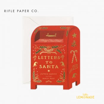 【RIFLE PAPER ライフルペーパー】 クリスマス カード /サンタポスト Letters to Santa (GCX056)