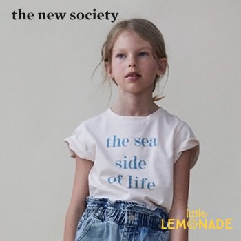  【The New Society】 SEA TEE BRUSH 半袖Tシャツ 【4歳/6歳/8歳/10歳】 シャツ 半袖 トップス 子供服 (SS21K700401) YKZ