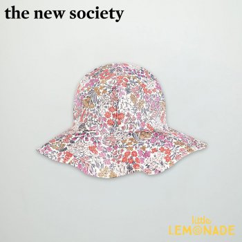  【The New Society】LEOPOLDA HAT リバティハット【Mサイズ/Lサイズ】帽子 花柄 21SS (SS21A900102) YKZ SALE