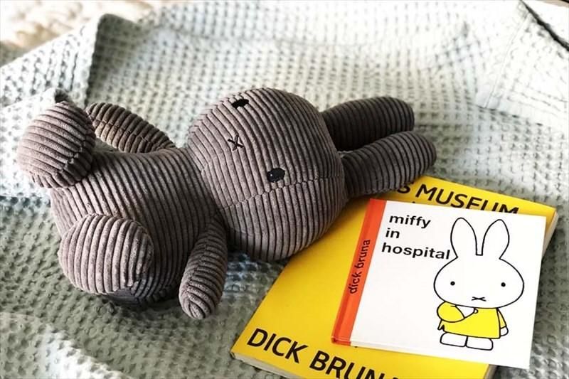 Miffy Corduroy / 33cm【BONTON TOYS】 ミッフィー コーデュロイ