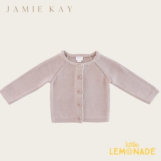 Jamie Kay Simple Cardigan Rosebud 6 12か月 1歳 2歳 3歳 カーディガン ニット トップス ジェイミーケイ ニュージーランド 子供 女の子 おしゃれ リトルレモネード 子供服 アパレル