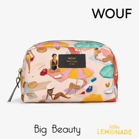 Wouf 化粧ポーチ Barceloneta Big Beauty 小物入れ 小物ポーチ 女の子 夏 パラソル ビーチ Mb Wouf 化粧ポーチ Barceloneta Big Beauty 小物入れ 小物ポーチ 女の子 夏 パラソル ビーチ Mb
