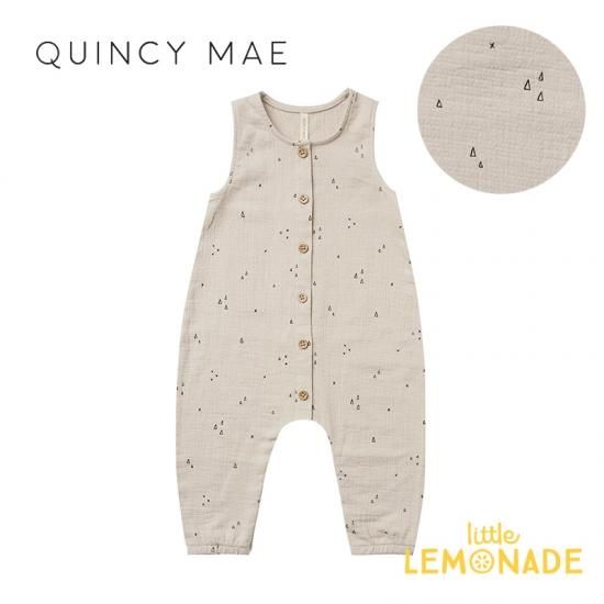 Quincy Mae Woven Button Jumpsuit Ash Geo 6 12か月 12 18か月 18 24か月 Qm047ah Ss21 星柄 ノースリーブ ジャンプスーツ ベビー クインシーメイ 赤ちゃん 子供 男の子 女の子 ユニセックス おしゃれ リトルレモネード ベビー服 アパレル
