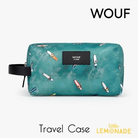 Wouf トラベルケース Biarritz Travel Case 海 サーフィン おしゃれマチ付きポーチ Tc Wouf トラベルケース Biarritz Travel Case 海 サーフィン おしゃれマチ付きポーチ Tc
