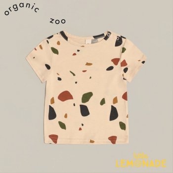  【organic zoo】  Terrazzo Classic T-shirt 【0-6か月/6-12か月/1-2歳/2-3歳/3-4歳】 Tシャツ テラゾー  STTOZ 21SS