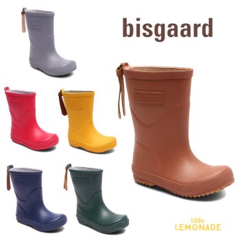 【bisgaard】 ビスゴ ベーシック レインブーツ 長靴  全7色 basic rubber 【14.5cm-17cm】 正規品 専用収納袋付き YKZ