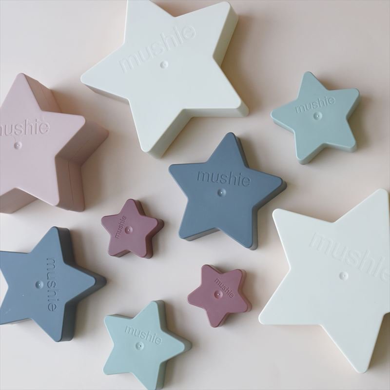 Mushie】 スター スタッキングカップ Nesting Star 星 おもちゃ おままごと ムシエ