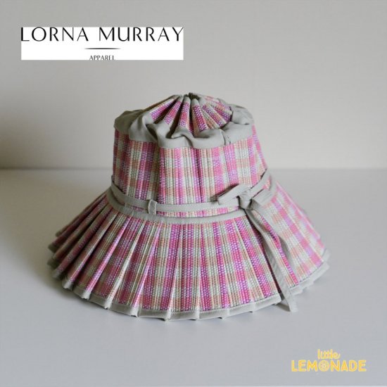 【Lorna Murray Apparel】 Pink Scallop Island Capri Child Sサイズ Mサイズ Lサイズ 帽子  ピンク ハット キッズサイズ 子どもサイズ おしゃれ ローナマーレイ PINK 【送料無料】 あす楽 リトルレモネード YKZ ukati