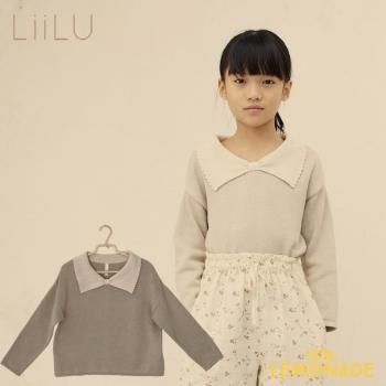 LiiLu Knit Longsleeve 6С 󥰥꡼ Ĺµ ֥饦 å ɥ ꡼  24SALE 饹ȥ