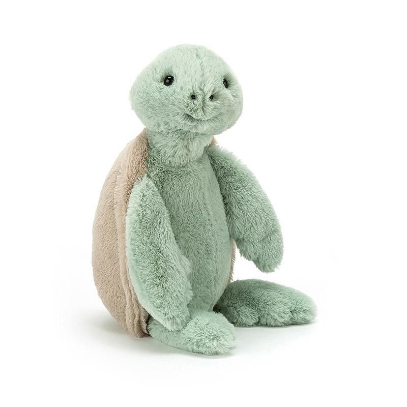 Jellycat ジェリーキャット】 Mサイズ Bashful Turtle (BAS3TUR