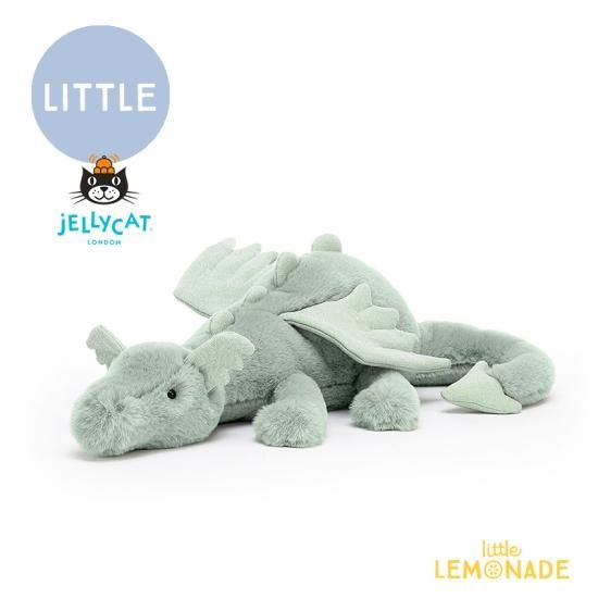 Jellycat ジェリーキャット Sage Dragon Little Sage6ddl セージドラゴン 緑 ぬいぐるみ プレゼント 出産祝い ギフト 正規品 あす楽 リトルレモネード