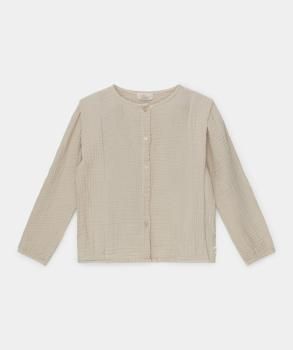 MY LITTLE COZMO organic girls blouse stone  6  (GINAK132)  ֥饦 21AW 24SALE 