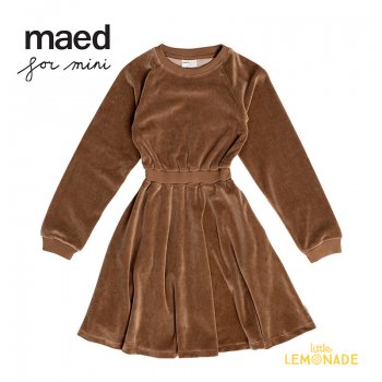 maed for mini Ĺµ ٥ ԡ4С Caramel coyote velour dress (AW2021-413. ) 21AW 饹ȥ 24SALE