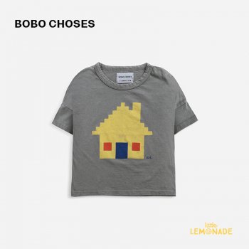 【BOBO CHOSES】  Brick House short sleeve T-shirt 【80cm/12-18か月】  (122AB006)   22SS YKZ ◆SALE