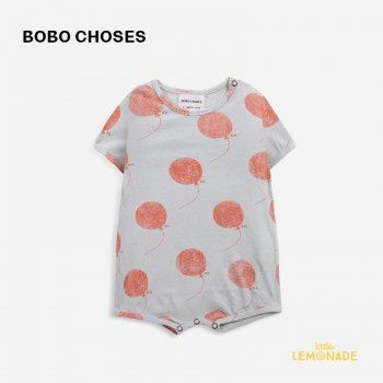 <img class='new_mark_img1' src='https://img.shop-pro.jp/img/new/icons1.gif' style='border:none;display:inline;margin:0px;padding:0px;width:auto;' />【BOBO CHOSES】  Balloon all over playsuit  【6-12か月・12-18か月】  (122AB047)   22SS YKZ