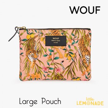 【WOUF】 ラージポーチ Bengala Large Pouch 虎 タイガー クラッチバッグ pouch バッグ 小物入れ 小物ポーチ (ML220001) 