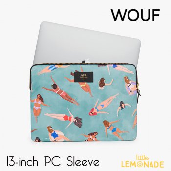 【WOUF】 Swimmers 13インチ PCケース パソコン用スリーブ スイマー 海 夏 Macbook Pro 13inch PC Sleeve (S220002) 