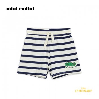 【Mini Rodini】  Lizard patch shorts【9か月-1.5歳 / 1.5-3歳 / 3-5歳】  ハーフパンツ カメレオン (22230128) 22SS YKZ ◆SALE