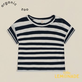 <img class='new_mark_img1' src='https://img.shop-pro.jp/img/new/icons1.gif' style='border:none;display:inline;margin:0px;padding:0px;width:auto;' />【organic zoo】 Sailor Oversized T-shirt 【0-6か月/6-12か月/1-2歳/2-3歳/3-4歳】 トップス ボーダー リトルレモネード 22SS STNSOZ