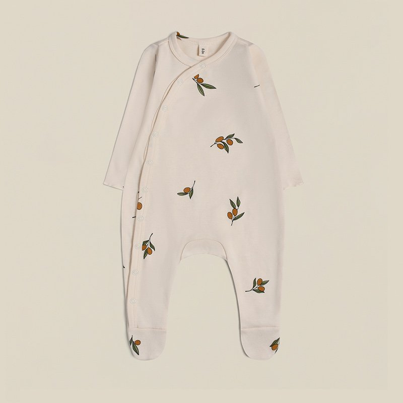 【organic zoo】 Olive Garden Suit 【新生児/0-3か月/3-6か月/6-12か 