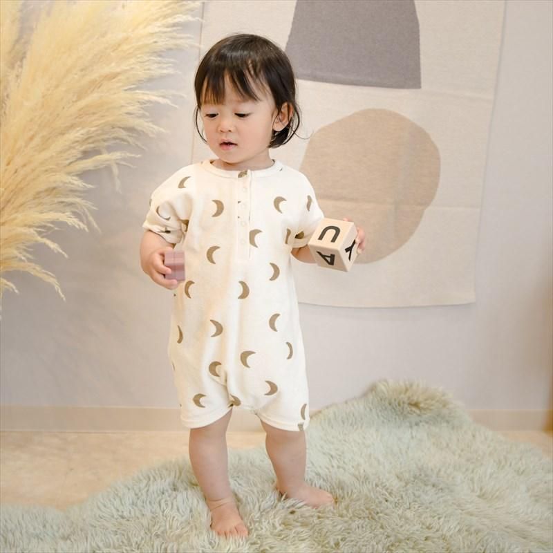 organiczoo 19ss rompers ロンパース oat 1-2yベビー服(~85cm