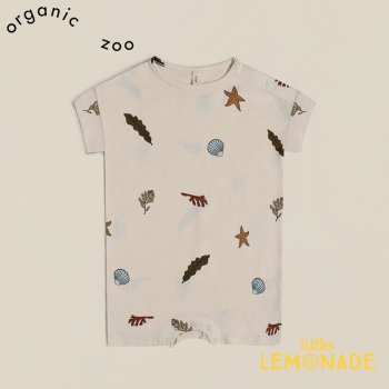 <img class='new_mark_img1' src='https://img.shop-pro.jp/img/new/icons1.gif' style='border:none;display:inline;margin:0px;padding:0px;width:auto;' />【organic zoo】 Seaweed Summer Romper 【0-6か月/6-12か月/1-2歳】 ロンパース 海 22SS SRSWOZ