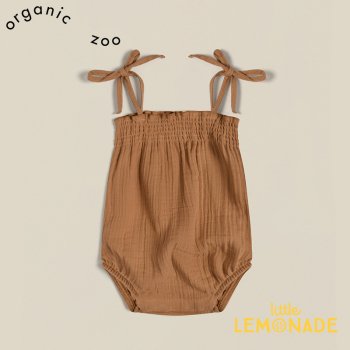 【organic zoo】  Gold Spaghetti Bodysuit 【0-3か月/3-6か月/6-12か月】 ロンパース オーガニックズー モスリンコットン 22SS MSBGOZ