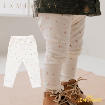 <img class='new_mark_img1' src='https://img.shop-pro.jp/img/new/icons1.gif' style='border:none;display:inline;margin:0px;padding:0px;width:auto;' /> 【Jamie Kay】  ORGANIC COTTON LEGGING - BUTTERCUP FLORAL 【6-12か月/1歳/2歳】 レギンス 22SS