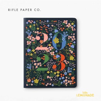 【RIFLE PAPER ライフルペーパー】 2023年 スケジュールノート /メイフェア  (PLA007)   12-Month Appointment Notebook MAYFAIR