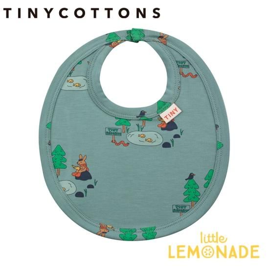 予約販売 8月上旬 Tinycottons Tiny Reserve Bib Fern タイニーコットンズ ベビー よだれかけ 出産祝い おしゃれ 女の子 男の子 赤ちゃん ベビー服 アパレル 赤ちゃん リトルレモネード Aw22 022