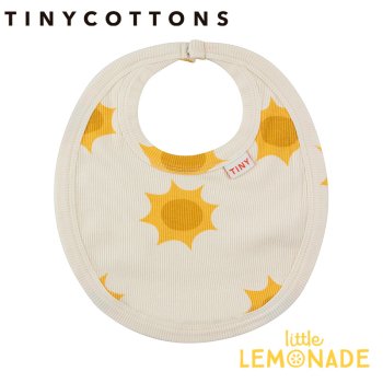 【tinycottons】 SUNNY BIB light cream/yellow タイニーコットンズ ベビー よだれかけAW22-074 YKZ