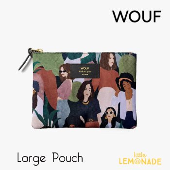 【WOUF】  ラージポーチ Gina Large Pouch 女性 クラッチバッグ pouch  (ML220011) 