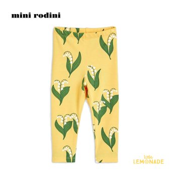 【Mini Rodini】  LILY OF THE VALLEY LEGGINGS 【9か月-1.5歳 / 1.5-3 / 3-5歳】アパレル YKZ 22AW (2273011223) SALE