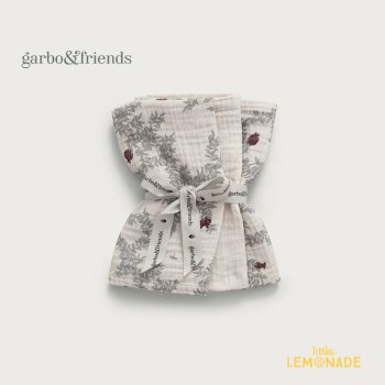 【garbo&friends】 ハンカチ／Pomegranate Burp Cloths3色セットザクロ 出産祝い ハンカチ GF213022-3900-341GL