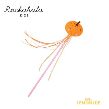 【Rockahula Kids】 Little Pumpkin Wand-ORANGE (HAL418)  リトル パンプキン ステッキ 杖 ワンド ハロウィン 22AW