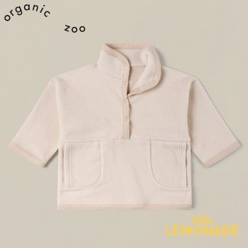 <img class='new_mark_img1' src='https://img.shop-pro.jp/img/new/icons1.gif' style='border:none;display:inline;margin:0px;padding:0px;width:auto;' />【Organic Zoo】 Almond Fleece Sweater 【6-12か月/1-2歳/2-3歳/3-4歳】フリース セーター ホワイト アーモンド 22AW 11AFSOZ