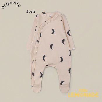 <img class='new_mark_img1' src='https://img.shop-pro.jp/img/new/icons1.gif' style='border:none;display:inline;margin:0px;padding:0px;width:auto;' />【Organic Zoo】 Pebble Midnight Suit 【0-3か月/3-6か月/6-12か月】 足付き カバーオール 月柄 moon ボディスーツ アパレル 22AW 11PMSLOZ