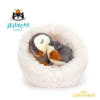 【Jellycat ジェリーキャット】  Hibernating Penguin (HIB3P) ペンギン ぬいぐるみ【正規品】