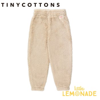 <img class='new_mark_img1' src='https://img.shop-pro.jp/img/new/icons1.gif' style='border:none;display:inline;margin:0px;padding:0px;width:auto;' />【tinycottons】 POLAR SHERPA SWEATPANT nude【2歳/3歳】 スウェットパンツ ヌード ベージュ ズボン AW22-244 K26 YKZ