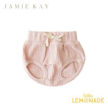 【Jamie Kay】 Hazel Bloomer - Provence Dusty Pink【6-12か月/1歳】ブルマ ワッフル生地 ピンク  ジェイミーケイ