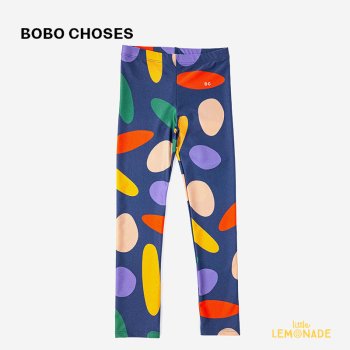 【BOBO CHOSES】 PARTY TIME ALL OVER LEGGINGS 【2-3歳】 (222FC007) レギンス 幾何学模様 FUN COLLECTION  YKZ 22AWFUN
