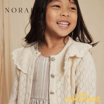 NORALEERUE CARDIGAN NATURAL ǥ 12/2/4С  ե λ girlwhite NL080LART YKZ