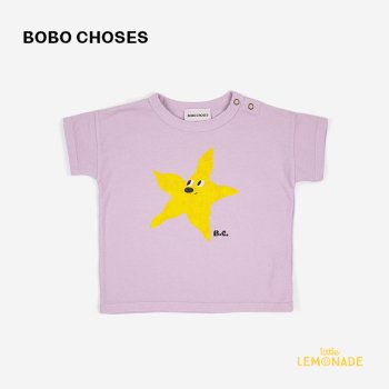 【BOBO CHOSES】 Starfish T-shirt 【80cm/12か月 ・ 86cm/18か月・ 92cm/24か月】 (123AB006) SS23  アパレル YKZ