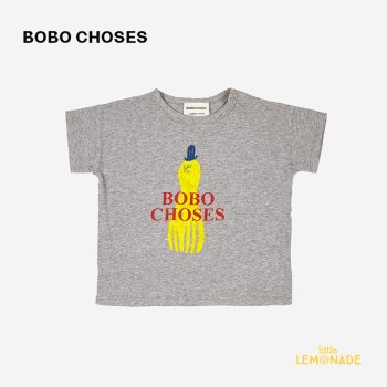 【BOBO CHOSES】 Yellow Squid T-shirt 【80cm/12か月 ・ 86cm/18か月・ 92cm/24か月】 (123AB009) SS23  アパレル YKZ