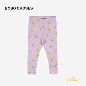 <img class='new_mark_img1' src='https://img.shop-pro.jp/img/new/icons1.gif' style='border:none;display:inline;margin:0px;padding:0px;width:auto;' />【BOBO CHOSES】 Sea Flower all over leggings【12か月 /18か月/24か月】 (123AB055) SS23  アパレル YKZ