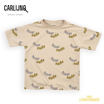 【CarlijnQ】 Inner smile - t-shirt oversized 【86/92・98/104・110/116】 Tシャツ  (INS105)  SS23  アパレル YKZ