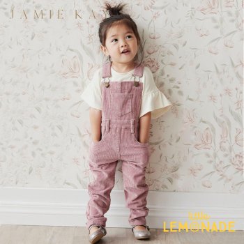 【Jamie Kay】 Jordie Cord Overall - Lillium 【1歳/2歳/3歳】 80サイズ 90サイズ 100サイズ サロペット 女の子 ピンク 子供服 キッズ 