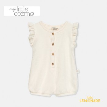 MY LITTLE COZMO Toweling ruffle baby jumpsuit 61218(RITA212)  ٥ӡ YKZ SS23 SALE