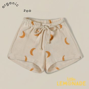 <img class='new_mark_img1' src='https://img.shop-pro.jp/img/new/icons1.gif' style='border:none;display:inline;margin:0px;padding:0px;width:auto;' />【Organic Zoo】 Honey Midnight Terry Rope Shorts  【6-12か月 - 3-4歳】 月柄 ショートパンツ オーガニックズー SS23 12RSWOZ